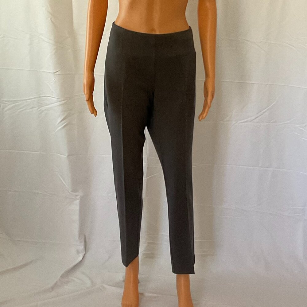 Chico's Charcoal Gray Straight Leg Pants / Size 10 (or 1.5 medium).   Classic